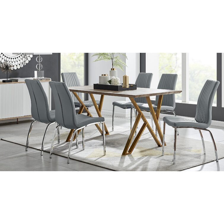 Wayfair dining table 6 outlet chairs